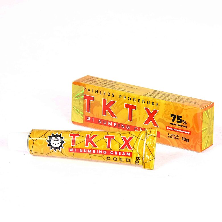TKTX Gold 75% Tattoo cream 10g