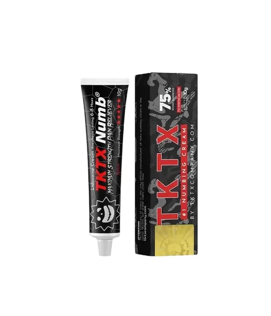 TKTX Black 75% Tattoo Cream (10g)
