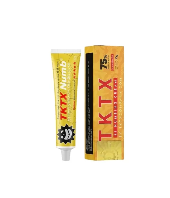 TKTX Gold 75% Tattoo cream 10g