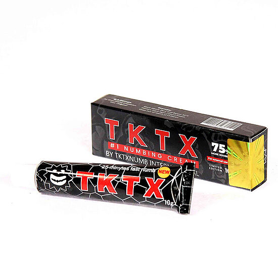 TKTX Black 75% Tattoo Cream (10g)