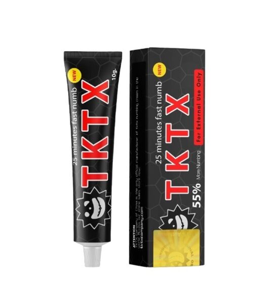 TKTX Black 55% Tattoo cream 10g